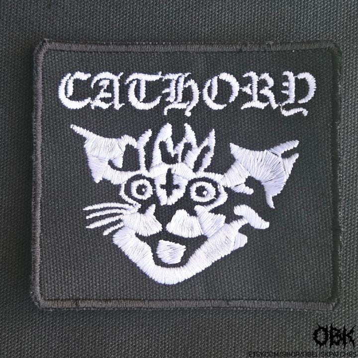 Bathory Logo Tasca a Toppa - acquista su