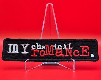 My Chemical Romance Patch ~ High Quality Embroidery, Durable Weatherproof Canvas