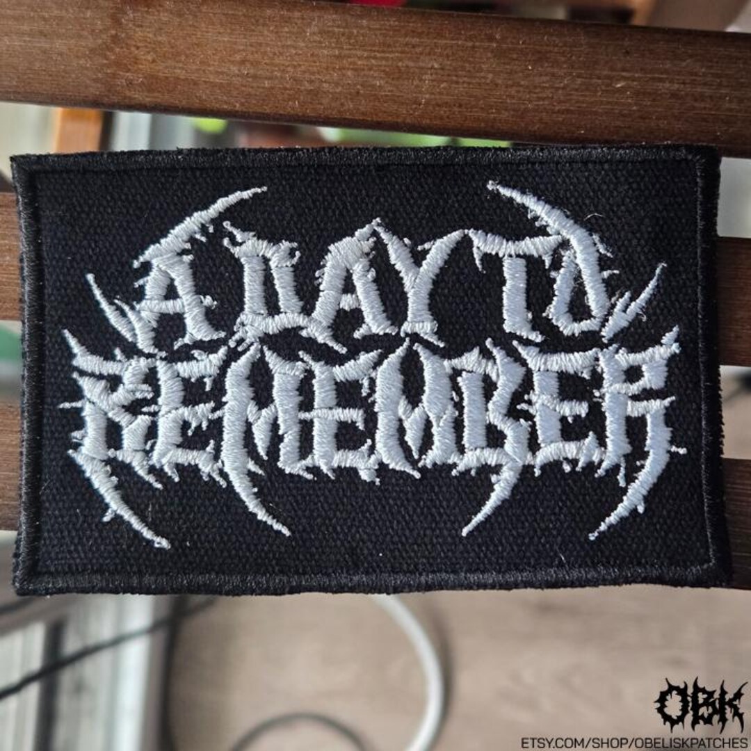 A Day to Remember Patch ~ High Quality Embroidery, Durable Weatherproof ...