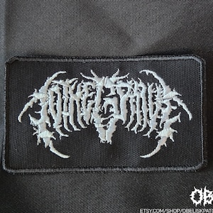 To The Grave Patch ~ High Quality Embroidered Canvas