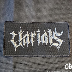 Varials Patch ~ High Quality Embroidered Canvas