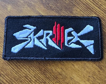 Skrillex Patch ~ High Quality Embroidered Canvas