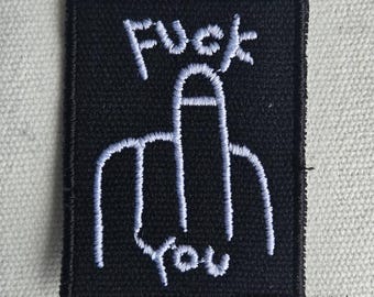 GG Allin Tattoo Style Embroidered Canvas Patch
