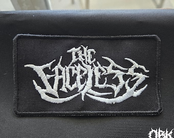 The Faceless Patch - Embroidered Patch: Canvas, Waterproof