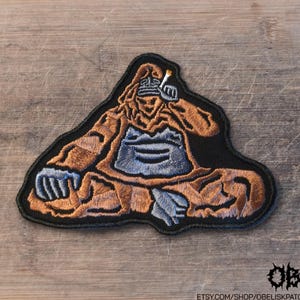 Sassy The Sasquatch Patch ~ High Quality Embroidered Canvas