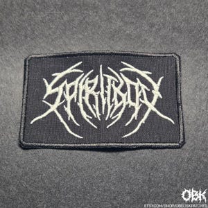 Spiritbox Patch ~ High Quality Embroidery, Durable Weatherproof Canvas