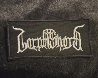 Parche de Lorna Shore - Alt Logo Bordado en Lona, Impermeable