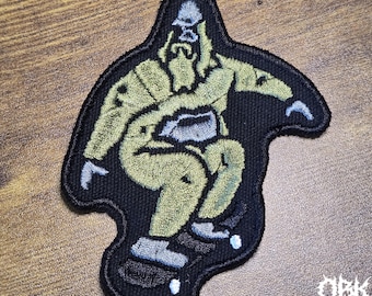 Donny The Dealer Patch - Sassy The Sasquatch Durable Weatherproof Canvas