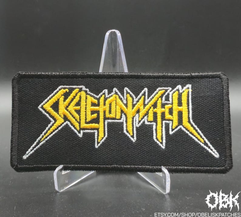 Skeleton Unit Patch Skeletonwitch Patch ~ High Quality Embroidered Canvas - Etsy