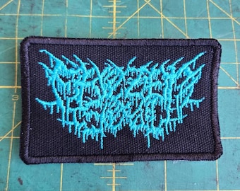 Frozen Soul Embroidered Patch, Weatherproof Canvas