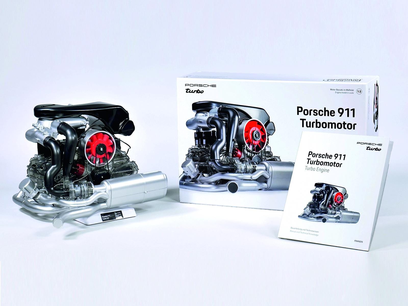 ポルシェのクリスマスプレゼント - 911ターボエンジン組み立てキット