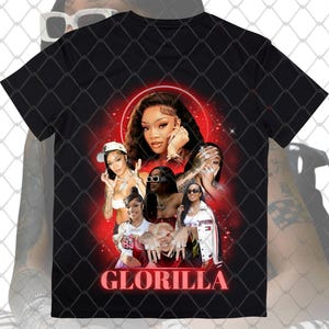 GloRilla PNG Digital Download – 5 Color Options | Glorilla Sublimation | Big Glo PNG | Glorilla DTF | Digital Graphic for Shirts