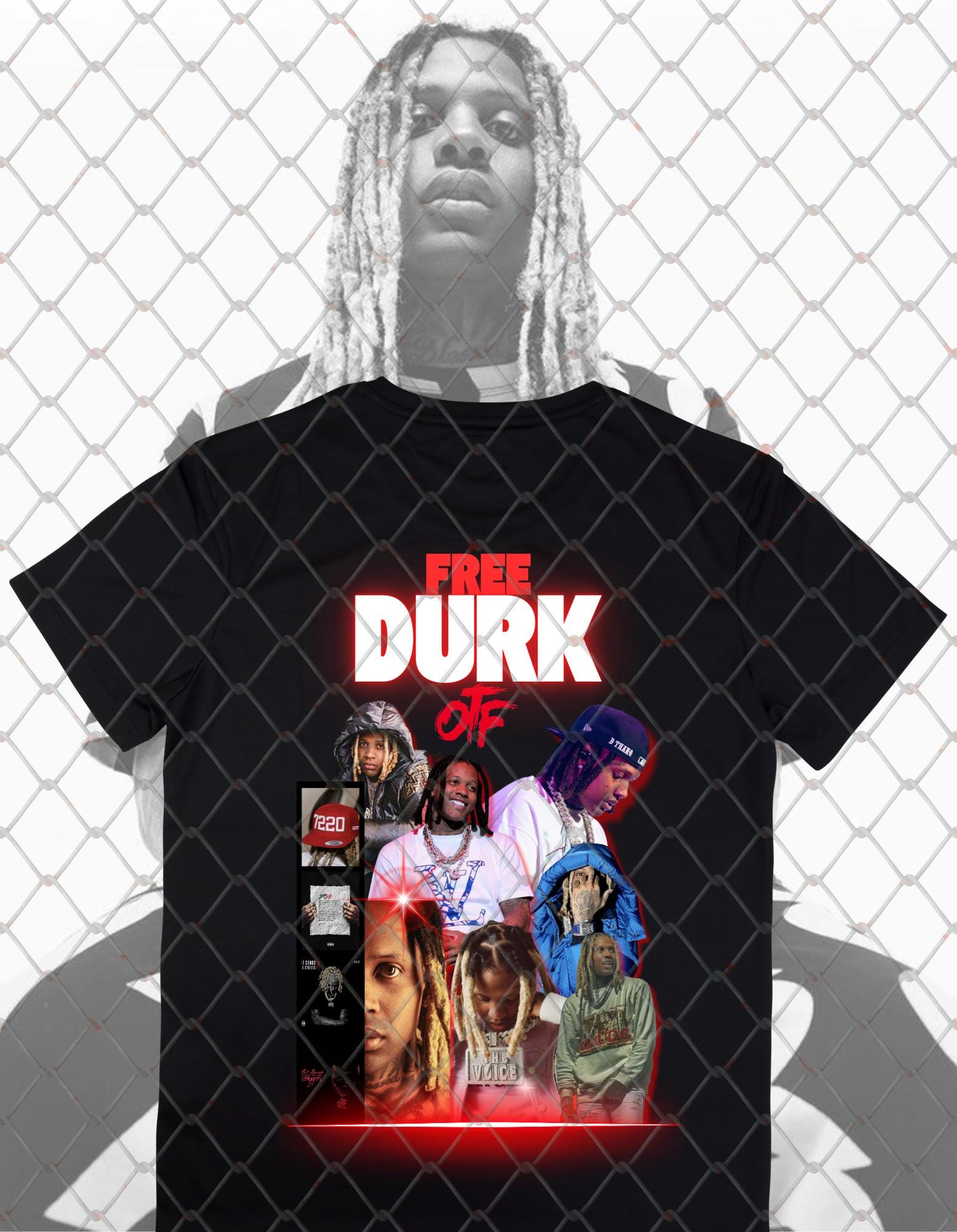 Lil durk shirt - Etsy 日本