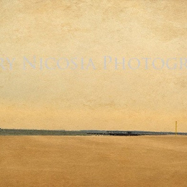 In The Distance...Coney Island - 6x16 or optional 12x32 fine art photographic print.