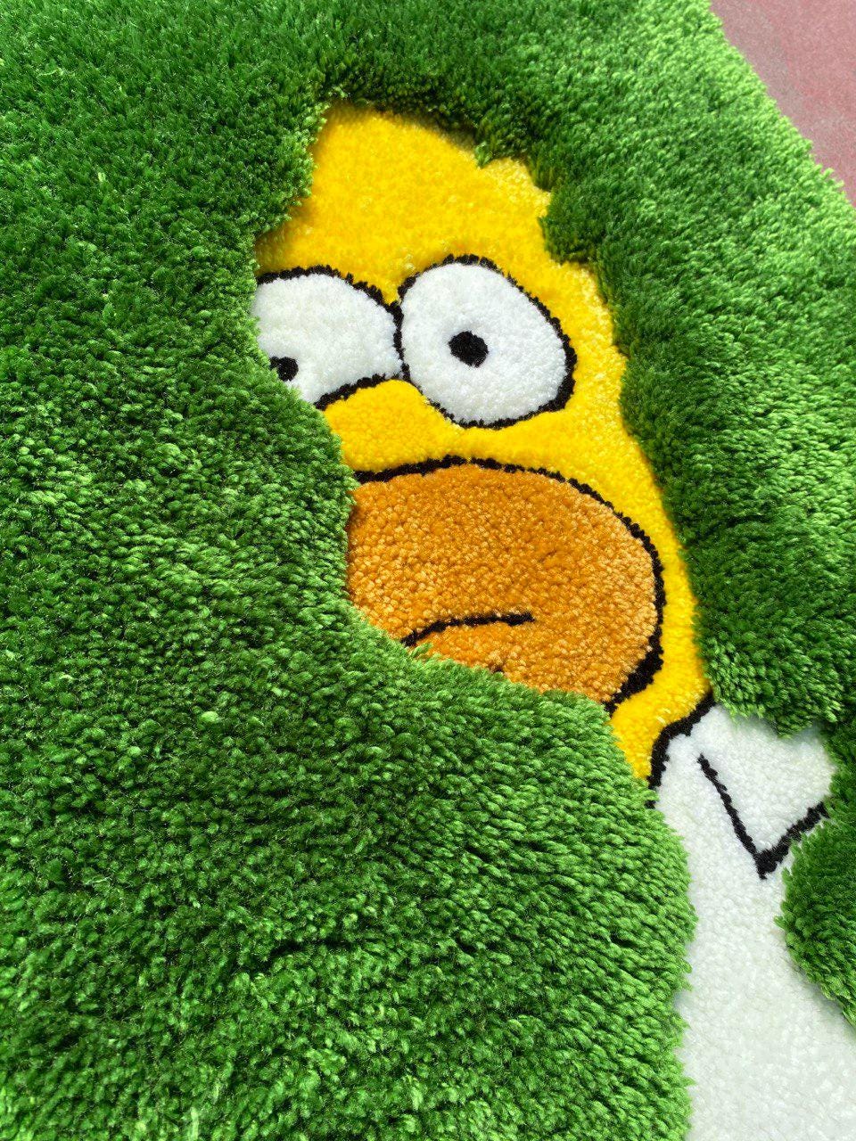 Homer simpson rug - Etsy 日本