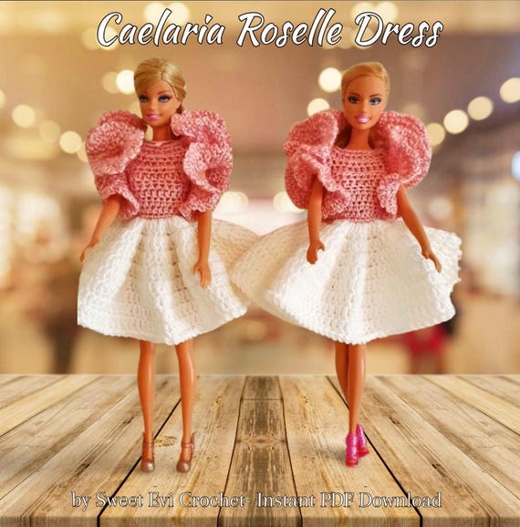 crochet barbie dress tutorial How to crochet Barbie dress