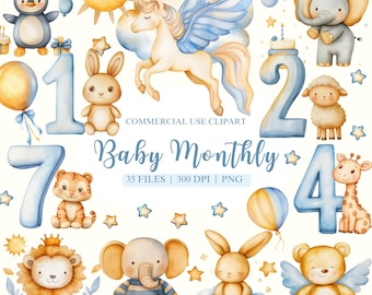 Imágenes prediseñadas de hitos mensuales de bebés, imágenes prediseñadas de cumpleaños, imágenes prediseñadas de hitos de bebés, imágenes prediseñadas de números, imágenes prediseñadas de animales, decoración de guardería PNG, globos PNG