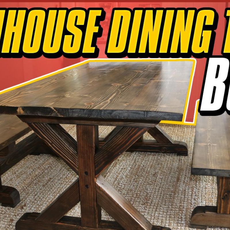 Farmhouse Dining Table - Etsy