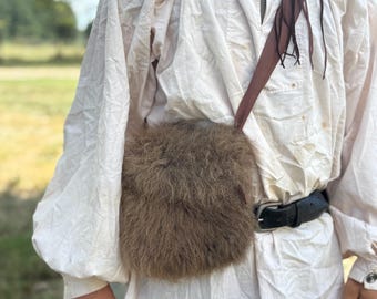 Buffalo Leather Bag Handmade