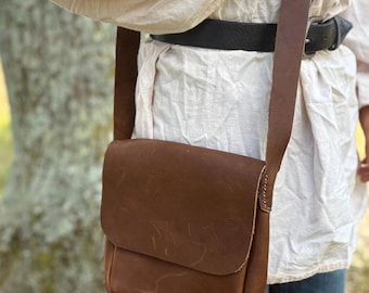Leather Possible Bag Handmade – Authentic Oil Tan Leather