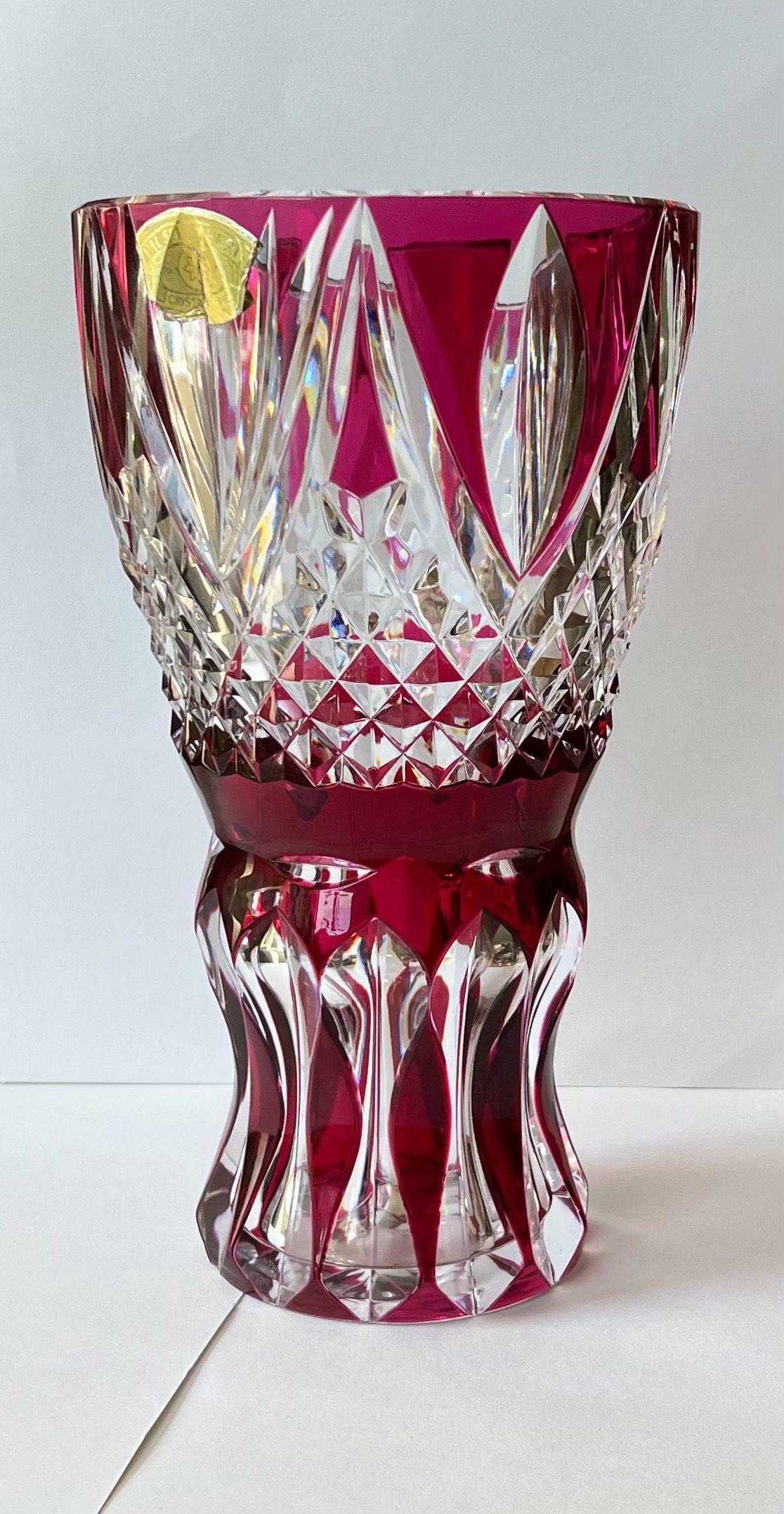 Val Saint Lambert Red - Etsy