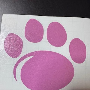 Paw Decal, Cat / Dog Print, Paw Print, Puppy / Kitten Car Decal, Pattern Paw, Vinyl Decal, Gift for Her, Gift for Him, Animal Lovers Decal