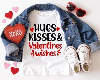 Hugs Kiss Valentines Wishes