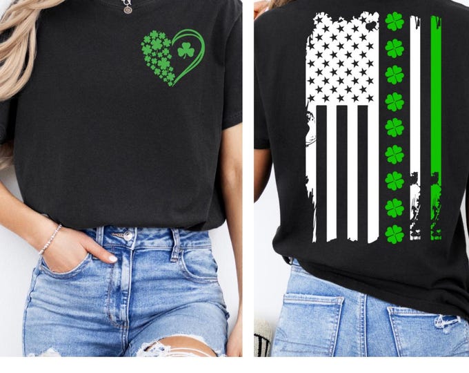 Featured listing image: St Patrick’s Day Flag & Heart