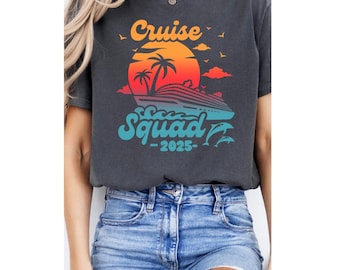 Cruise Squad- Matching Shirts -Customize Year