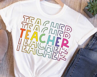 Teacher- Rainbow Style