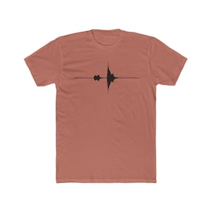 Puerto Rico Men's Coqui Soundwave shirt, Women's Puerto Rican tshirt, Men Boricua T-shirt, Women top, Sonido de Borinquen, Unisex fit