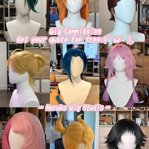Cosplay wig Commission