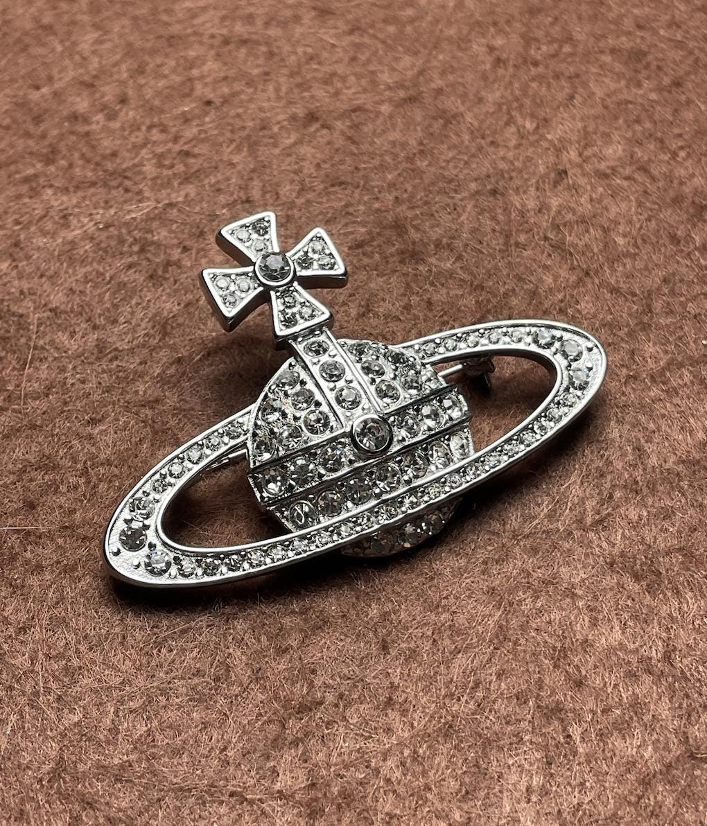 Vivienne Westwood Hair Clip - Etsy Vivienne Westwood Hair Clip - Etsy