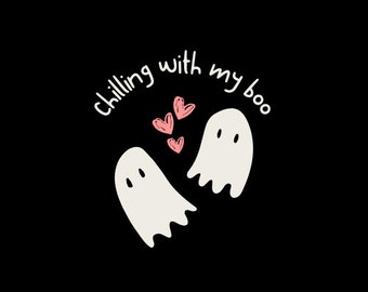 Chilling with My Boo design