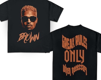 BROWN BIG HEAD Chris Brown Usher Raymond 2026 tour Unisex tee