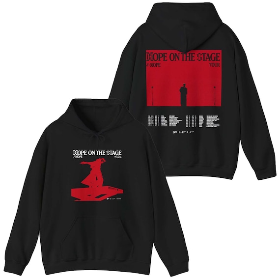 JHOPE Tour Hoodie Hope on the Stage World Tour Sweatshirt Fanmade