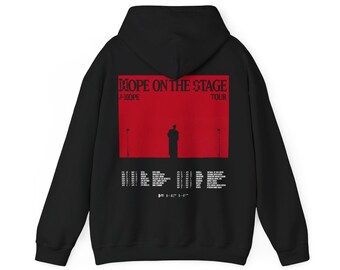 JHOPE Tour Hoodie Hope on the Stage World Tour Sweatshirt Fanmade