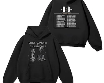 Chris Brown Usher Raymond THE R&B TOUR 2026 Unisex hoodie
