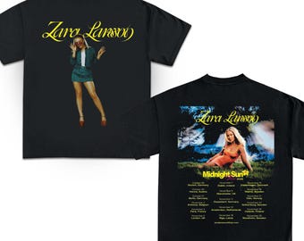 Zara Larsson Midnight Sun Tour 2025 tee Zara Larsson shirt Zara Larsson tour Zara Larsson poster Zara Larsson gif