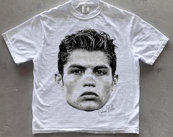 Cr7 Cristiano Ronaldo Face Tee Graphic Tee