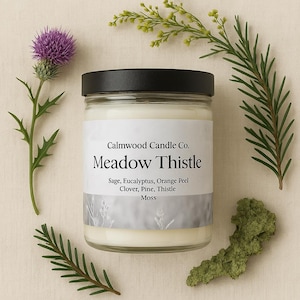 Meadow Thistle 7oz Soy Candle