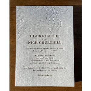 Beach wedding invites or save the dates