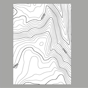 Topography background - digital file