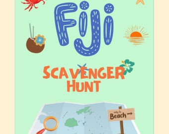 Búsqueda del tesoro en Fiji para niños: actividad al aire libre para disfrutar de las vacaciones (PDF)