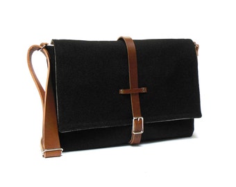 Ultimate Stash laptop messenger bag - black