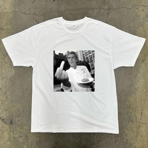 Anthony Bourdain Unisex Tee, Anthony Bourdain Fan Gift, Chef Documentary Apparel, Food Lover Tee, Culinary Icon Merch, Traveler tee
