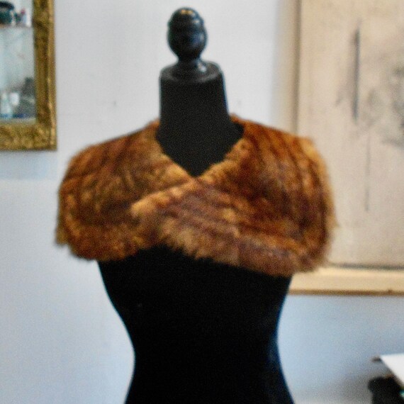 Vintage Mink Collar - image 2