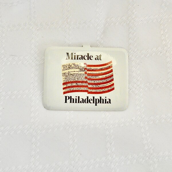 Miracle at Philadelphia Button - Campaign Style Miracle at Philadelphia Button