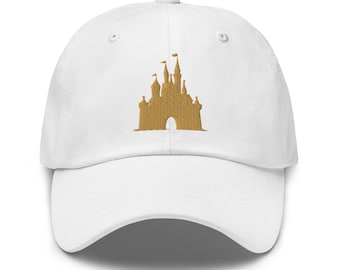 Geborduurde honkbalhoed kasteel | Meest magische plaatspet | Leuke kousvuller | WDW DCA