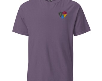 Liebe zusammen genähtes Unisex T-Shirt | Halloween-Liebesgeschichte | Magic & Spooky Season |